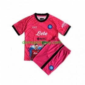 Koszulka SSC NAPOLI Face Game Alex Meret 1 Bramkarska Dziecięcy Domowe Koszulki Piłkarskie 2022-2023 Krótki Rękaw